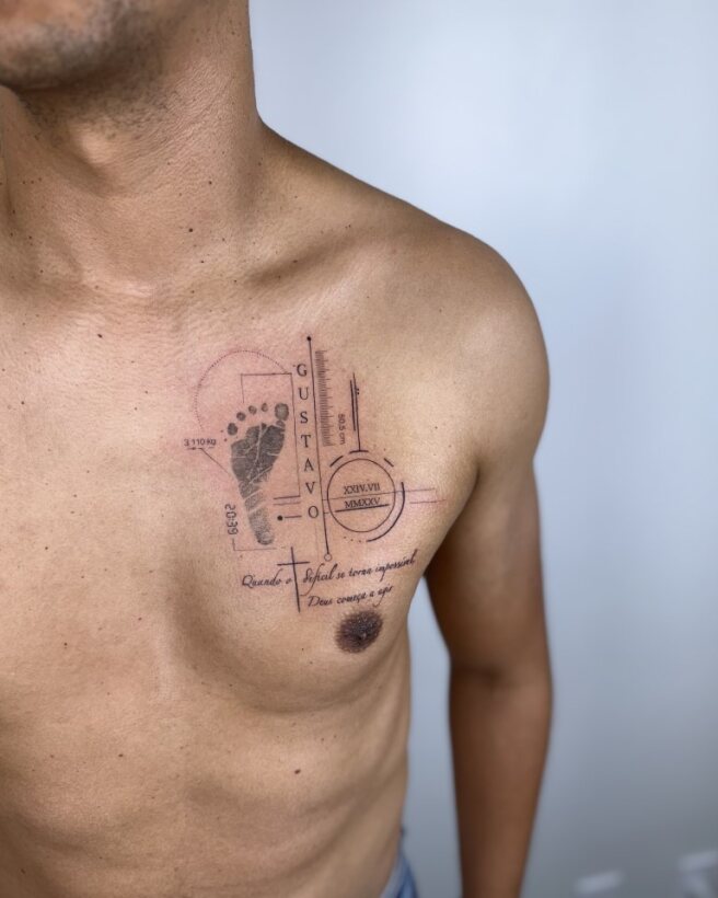 Resultado da tatuagem